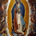 Virgen de Guadalupe  encuentracomguadalupeAnonimo  Oleo sobre tela  Siglo XVIII